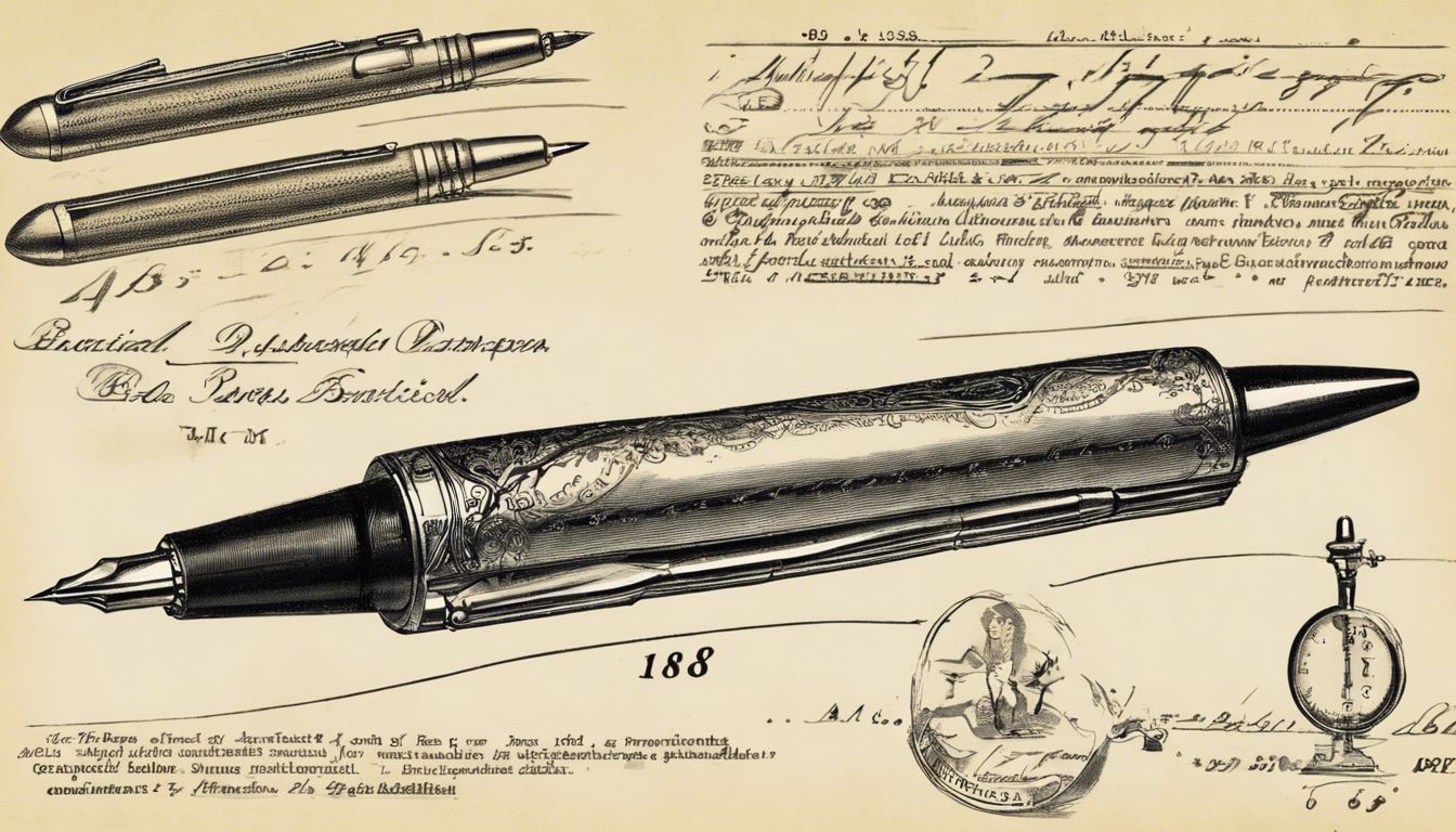 🔍 First Practical Ballpoint Pen Patented (1888): Writing technology and its widespread use.