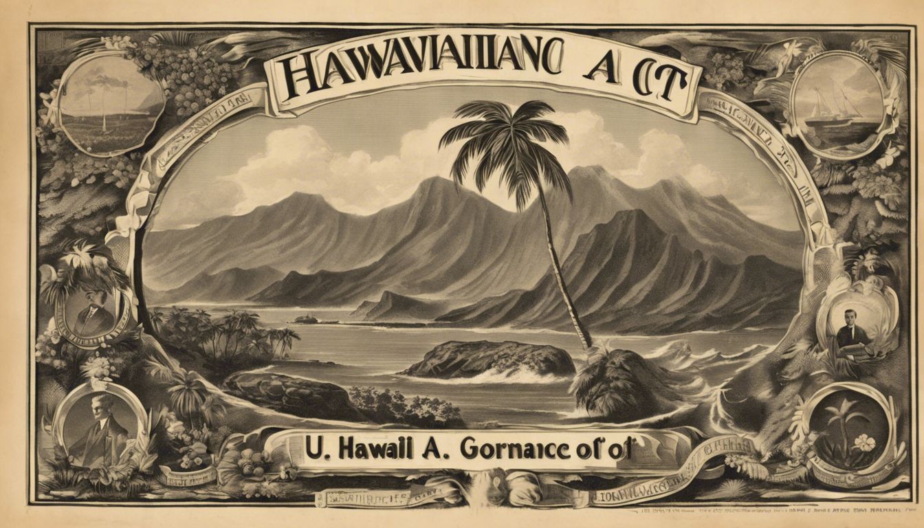 📜 The Hawaiian Organic Act of 1900, formalizing U.S. governance of Hawaii.