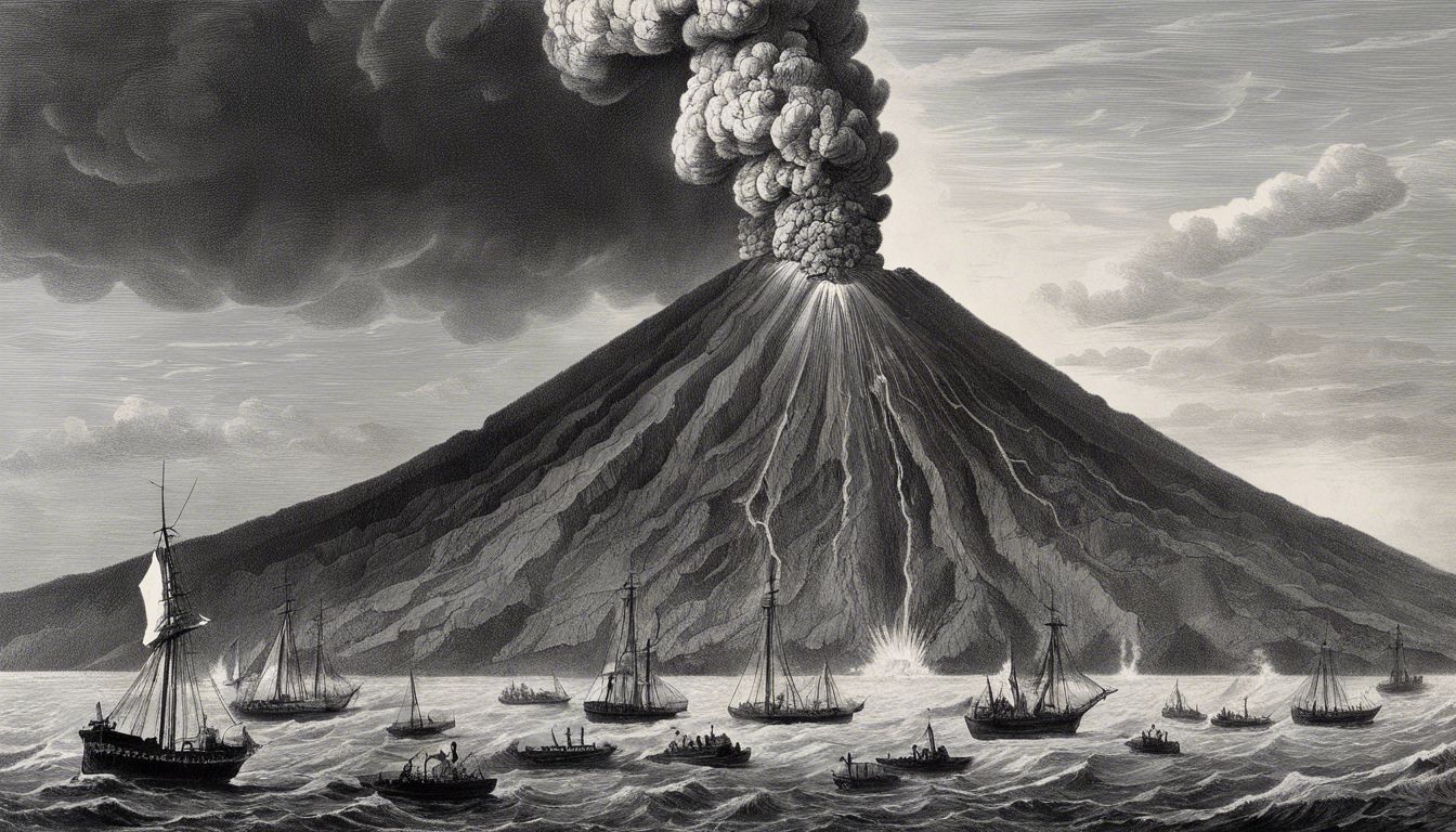 🚢 Krakatoa Eruption and Its Global Climate Effects (1883): Understanding volcanic impacts on climate.