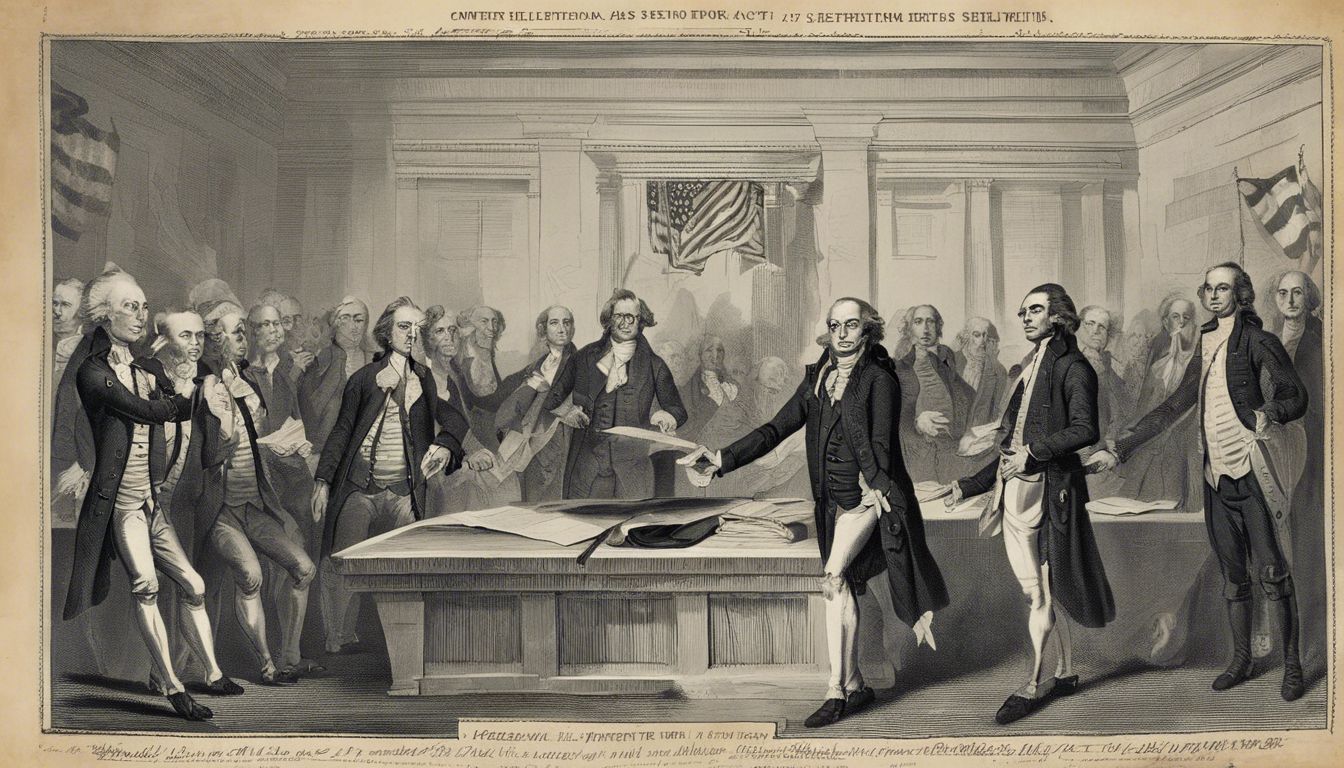 📜 Alien and Sedition Acts (1798) - Controversial US laws restricting civil liberties and limiting political opposition.