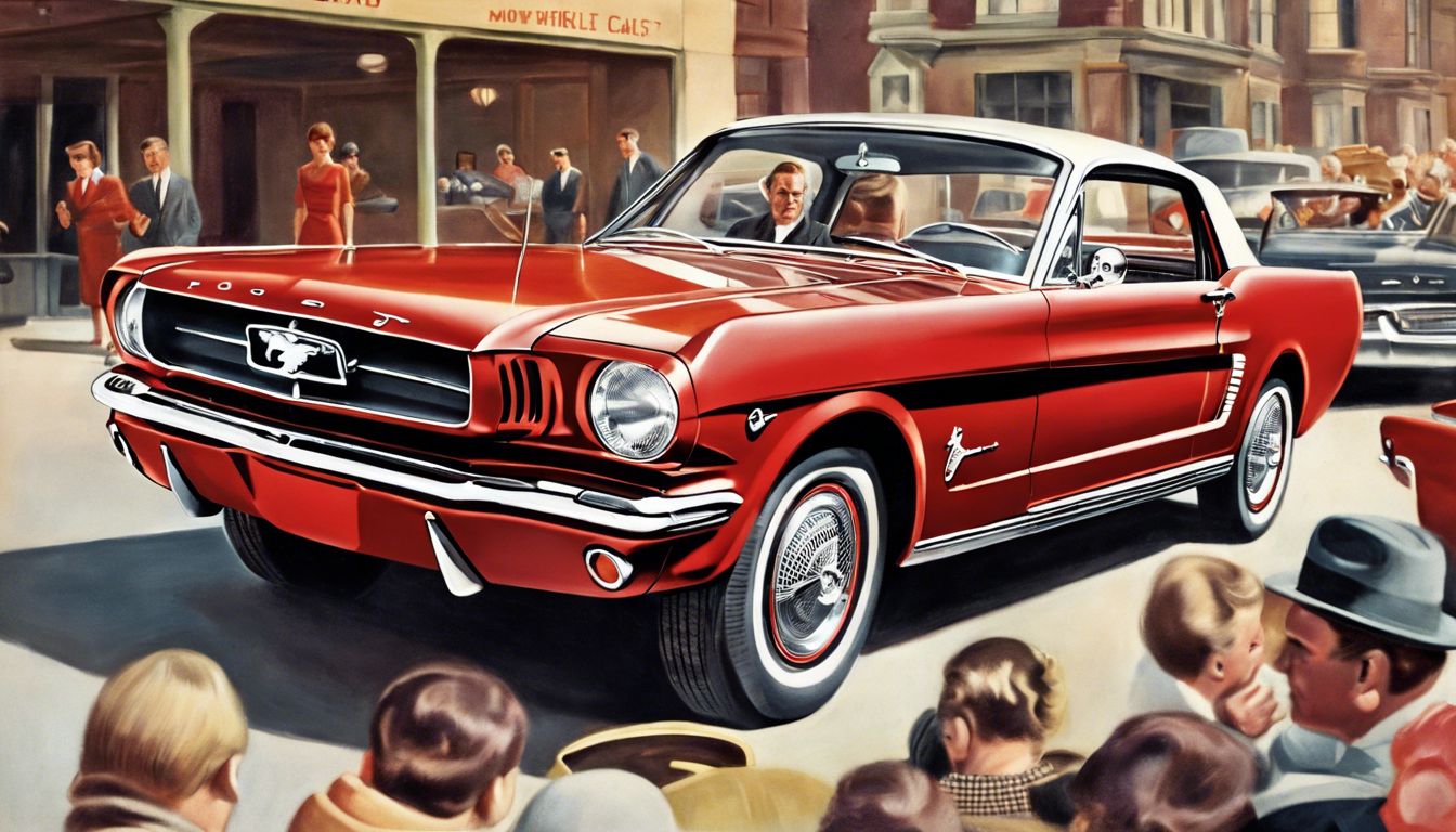 🚗 Ford Mustang launches, icon of American cars (1964)