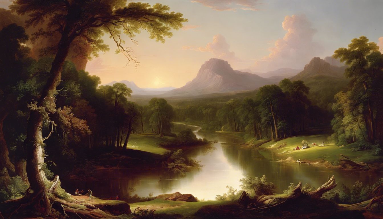 🖼️ The Completion of Thomas Cole’s "The Oxbow" (1836): Landscape Art Tradition