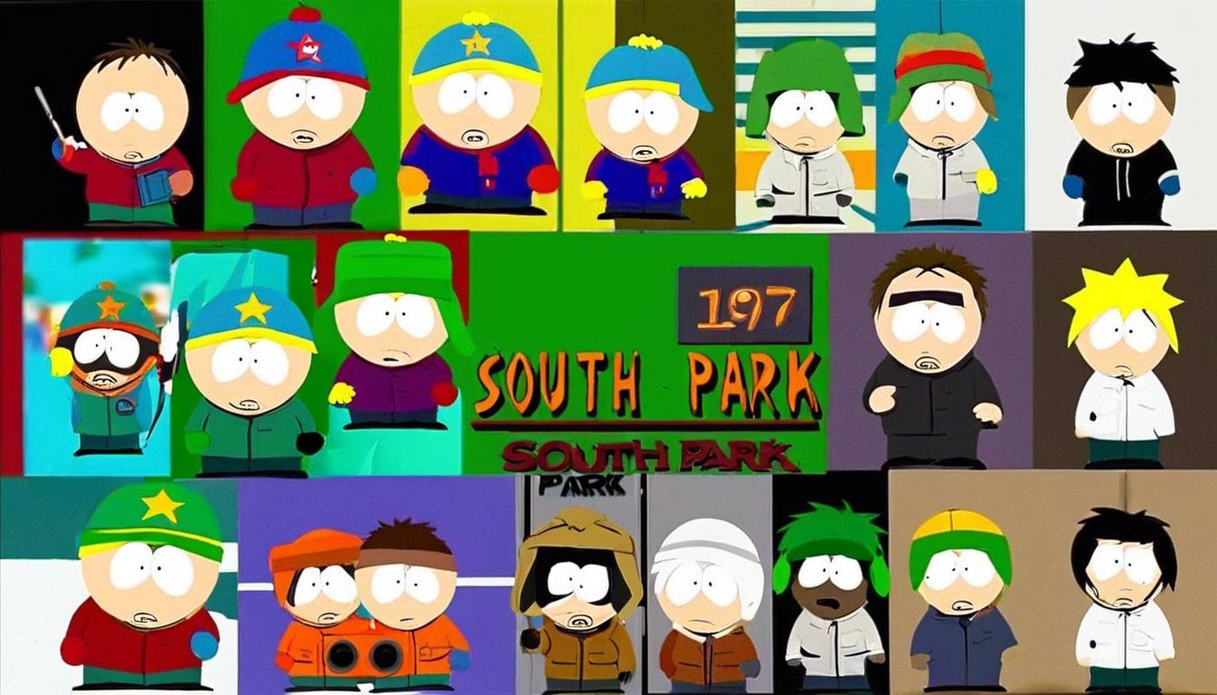 📺 The Start of "South Park" (1997) - Its groundbreaking approach to animated TV shows and satire.