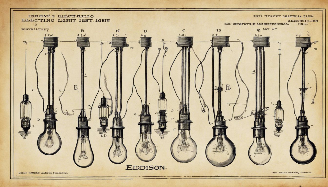 💡 Edison's Electric Light Bulb Patent (1880): Industrialization and lifestyle transformation.