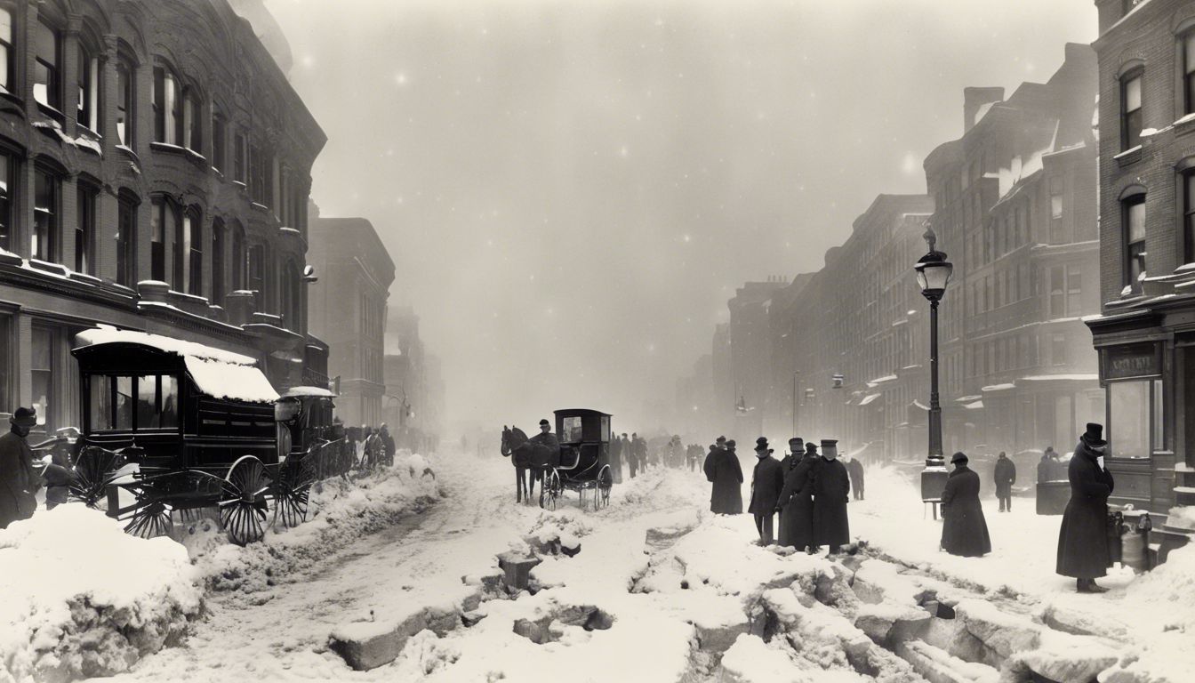 🌕 Great Blizzard of 1888: Impact on urban planning and meteorology.