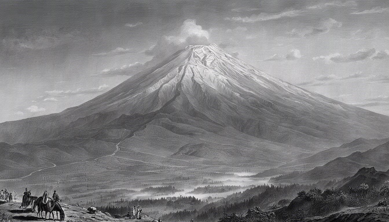 📜 1803 - The first successful ascent of Mount Chimborazo in Ecuador, considered then the highest mountain in the world.