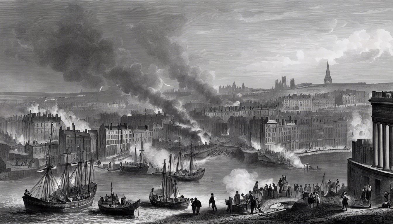 🔥 The Great Fire of Newcastle and Gateshead (1854): Urban Destruction and Rebuilding