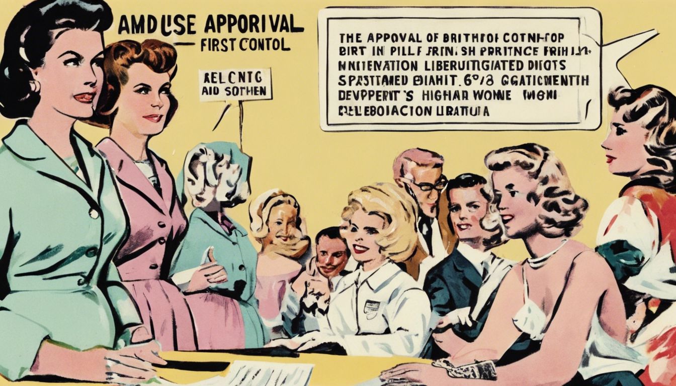 💊 The approval of the first birth control pill (1960): Marking a significant development in reproductive rights and women's liberation.