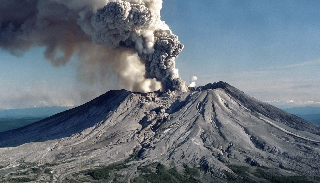 🌋 Mount St. Helens Eruption: In 1980, Mount St. Helens erupts in Washington, U.S.A., a pivotal moment in volcanic science.