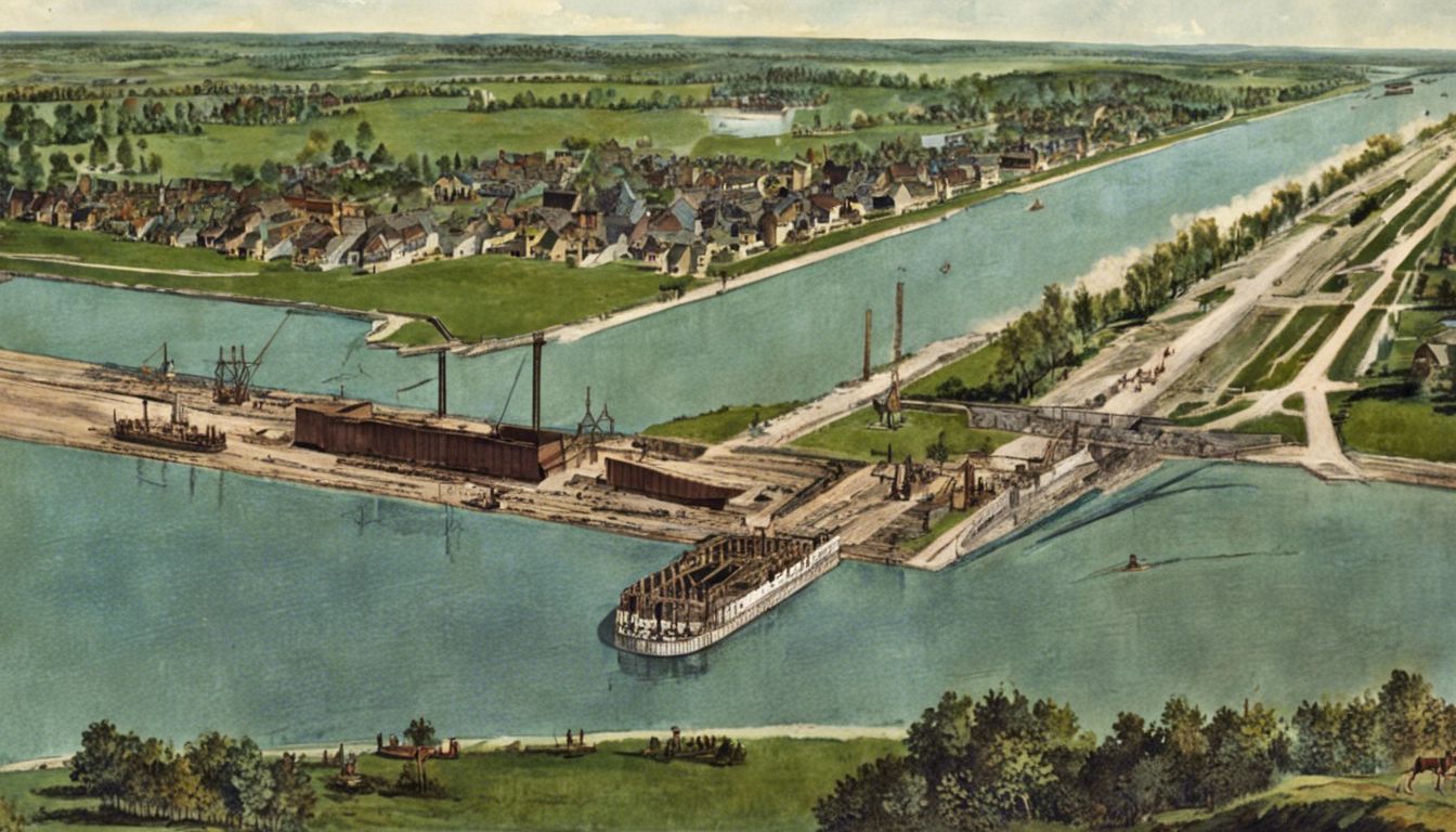 🌏 1806 - Construction begins on the Fourth Welland Canal, enhancing transport between Lake Ontario and Lake Erie.