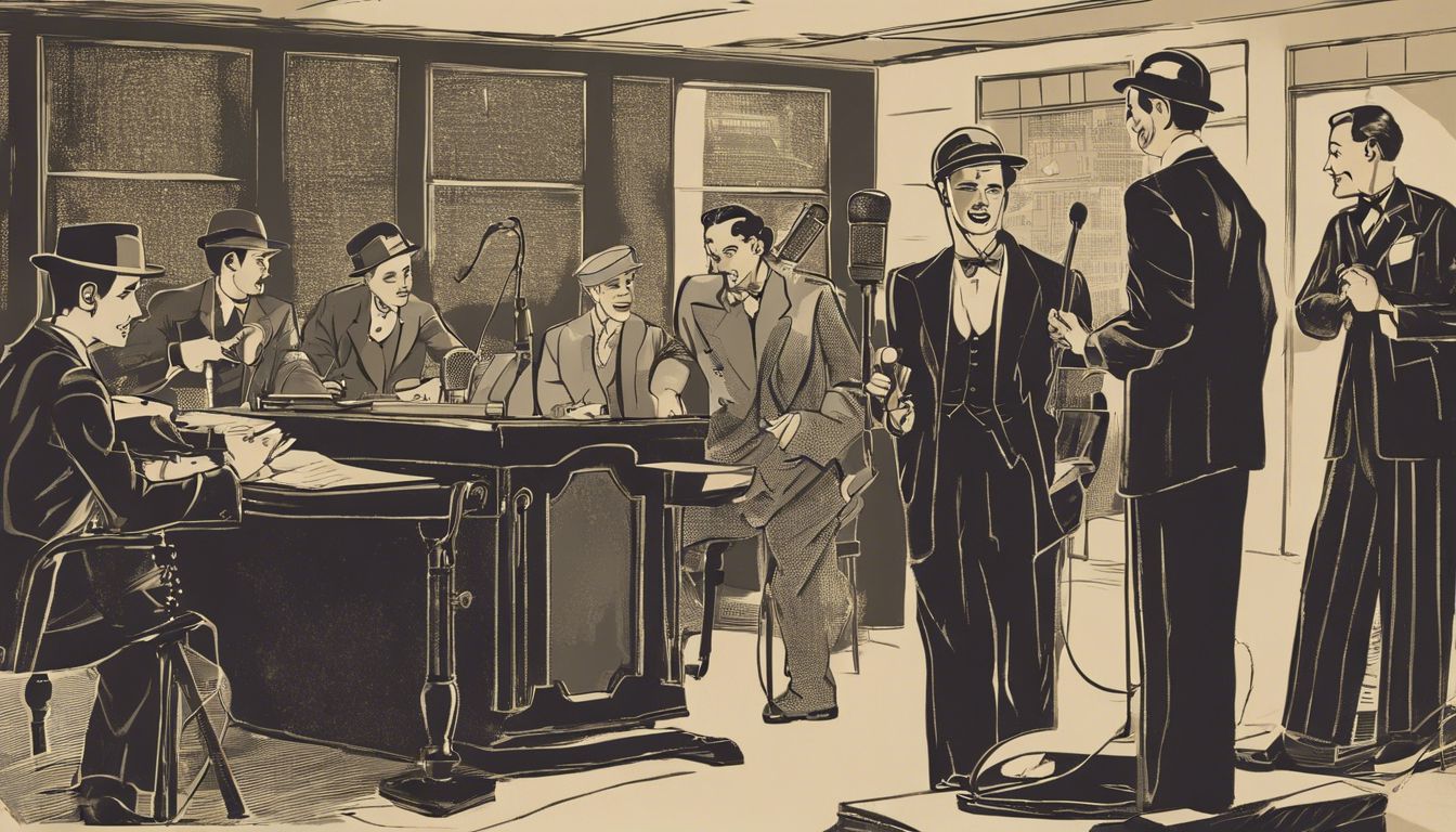 🎤 Rise of Radio Drama (1920s): The emergence and popularity of radio dramas as a new form of entertainment.