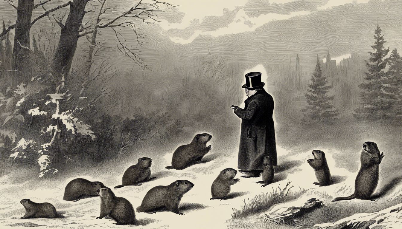 📅 First Groundhog Day (1887): Folklore and its cultural manifestations.