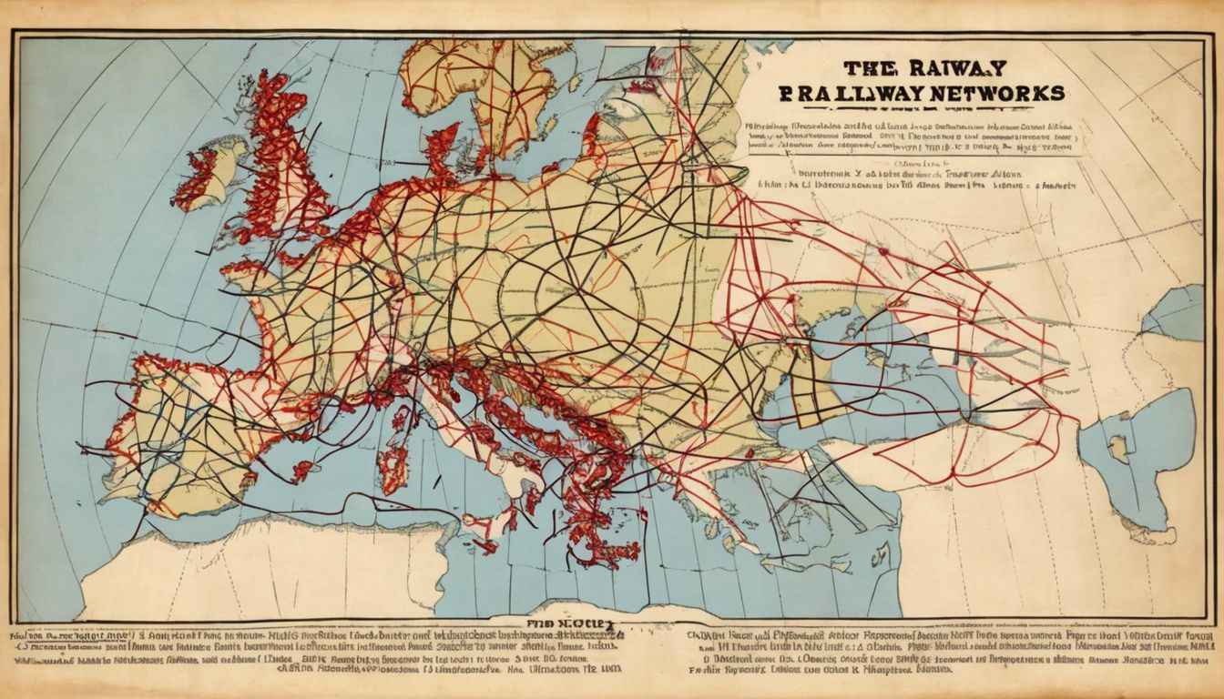 🚂 The spread of railway networks across Europe and North America (1860s)