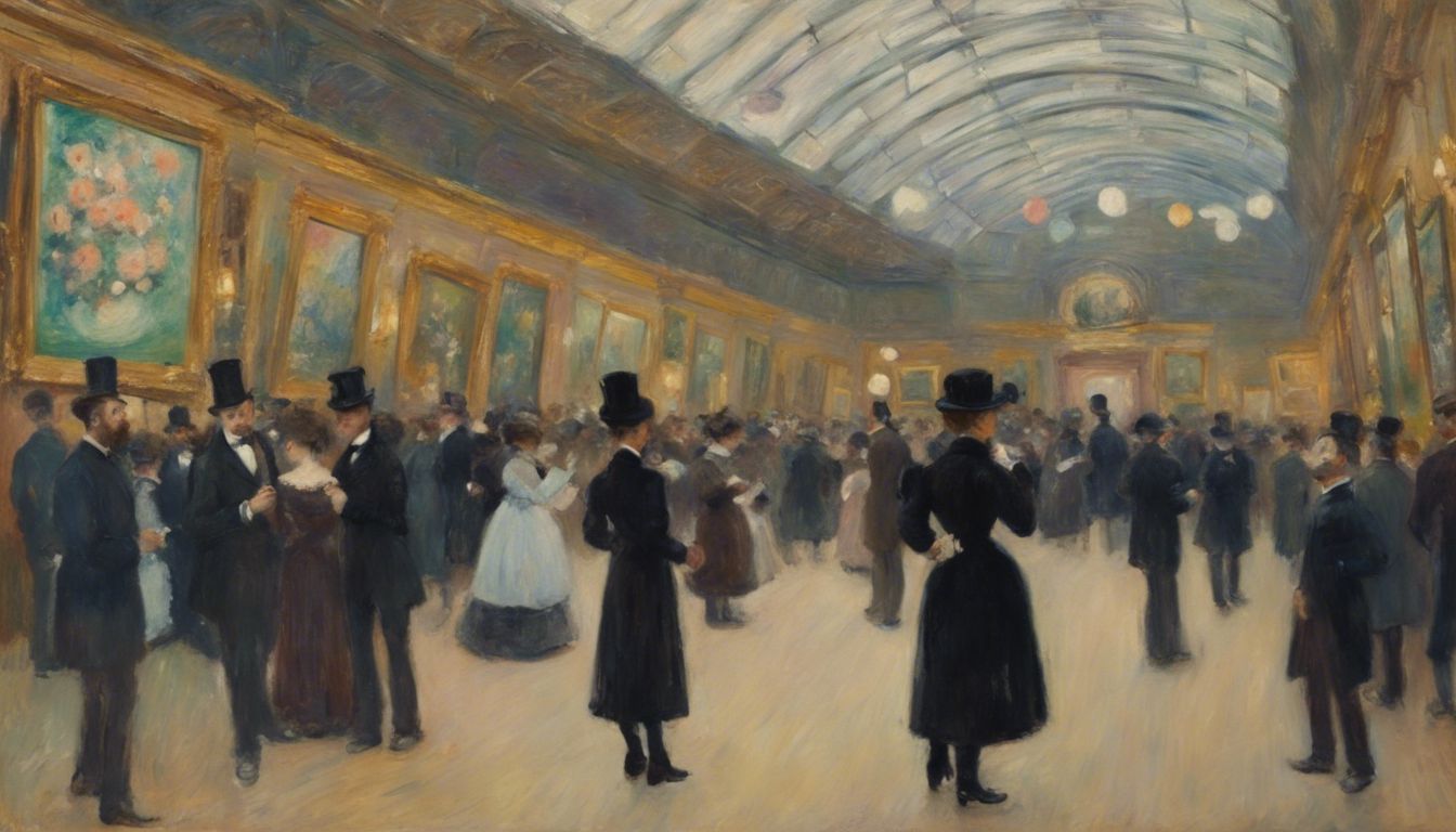 🎨 The First Impressionist Exhibition in London (1889): Spreading a new art movement internationally.