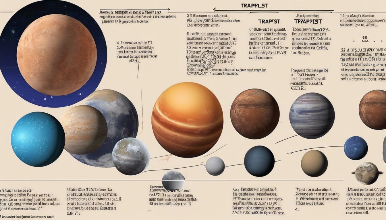 🌌 Discovery of Trappist-1 Exoplanets (2017): Seven Earth-sized planets raising questions about life in the universe.