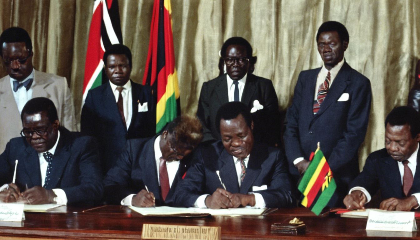 🌍 Diplomatic Event: The signing of the Lusaka Agreement, leading to Zimbabwe's recognized independence (1979)