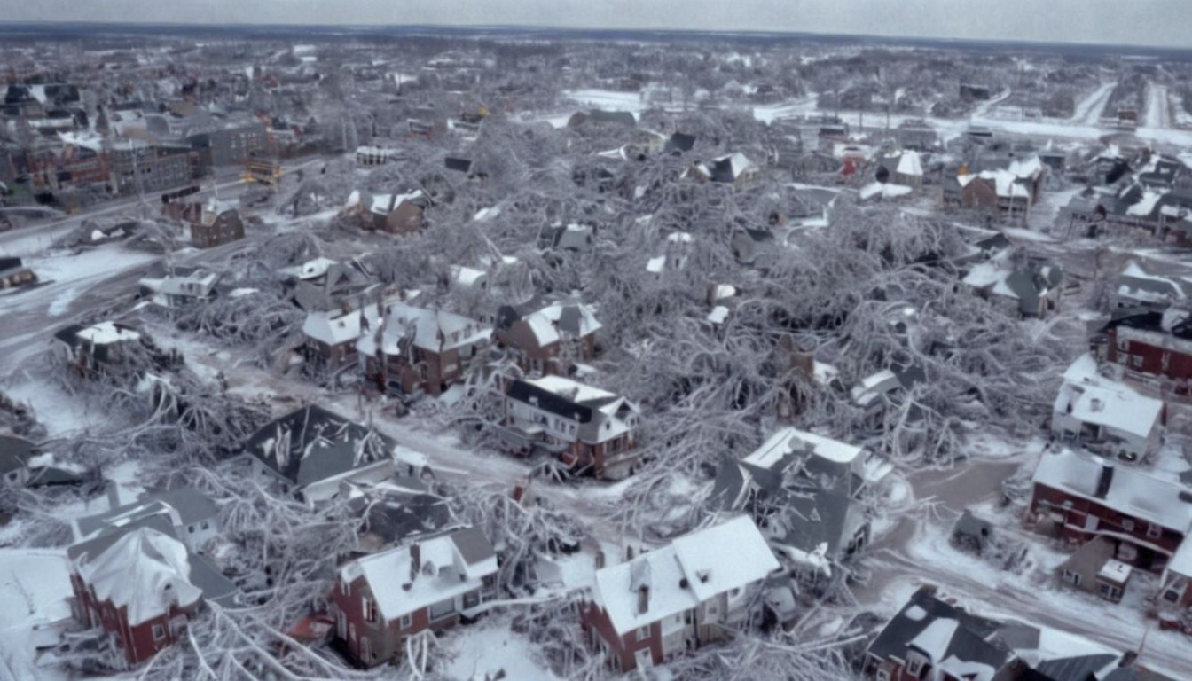 🌍 The Catastrophic Ice Storm in Eastern Canada (1998) - One of the most destructive natural disasters in Canadian history.