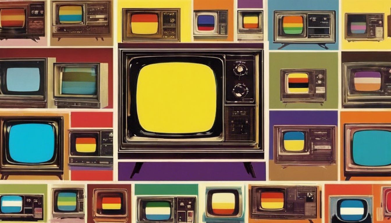 📺 TV Innovation: The introduction of the color television in broadcasts dramatically increases in popularity (1970s)