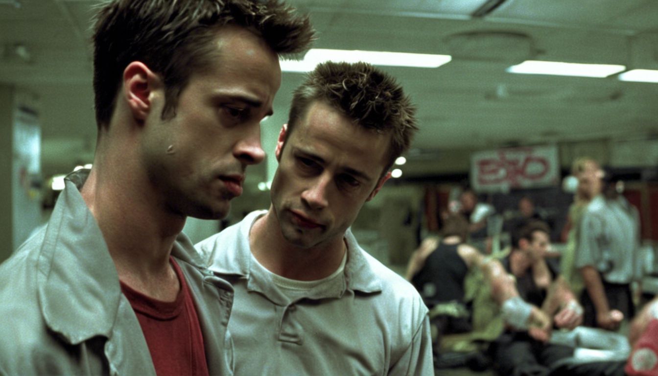 🎥 "Fight Club" Questions Consumerism (1999) - Analyzing its philosophical underpinnings and cultural critique.