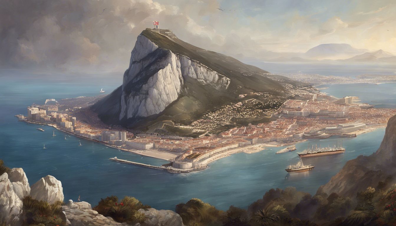 👑 1801 - The United Kingdom claims sovereignty over the Rock of Gibraltar.