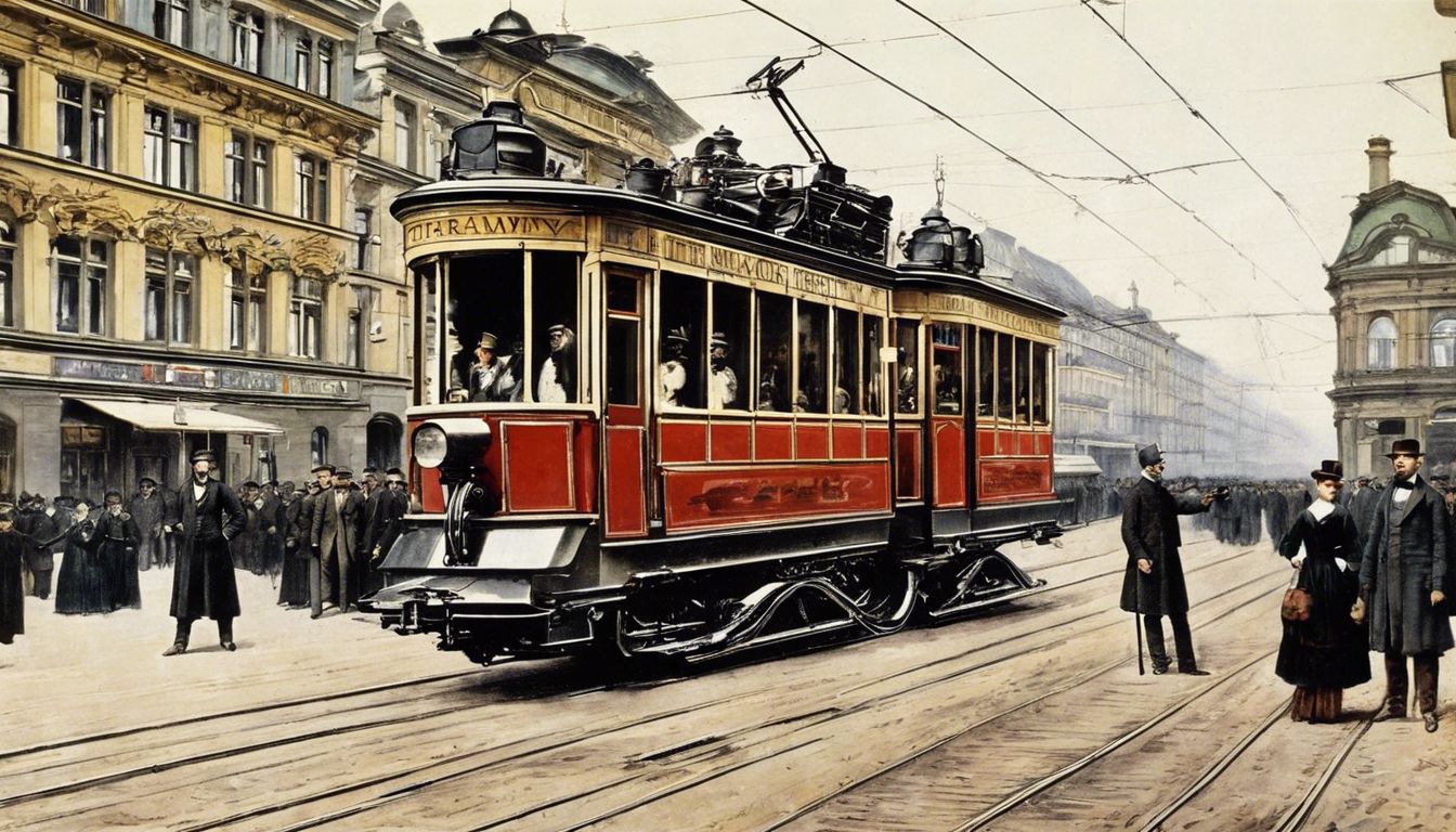 🚂 First Electric Tramway Operates in Germany (1881): Public transport innovations and urban development.