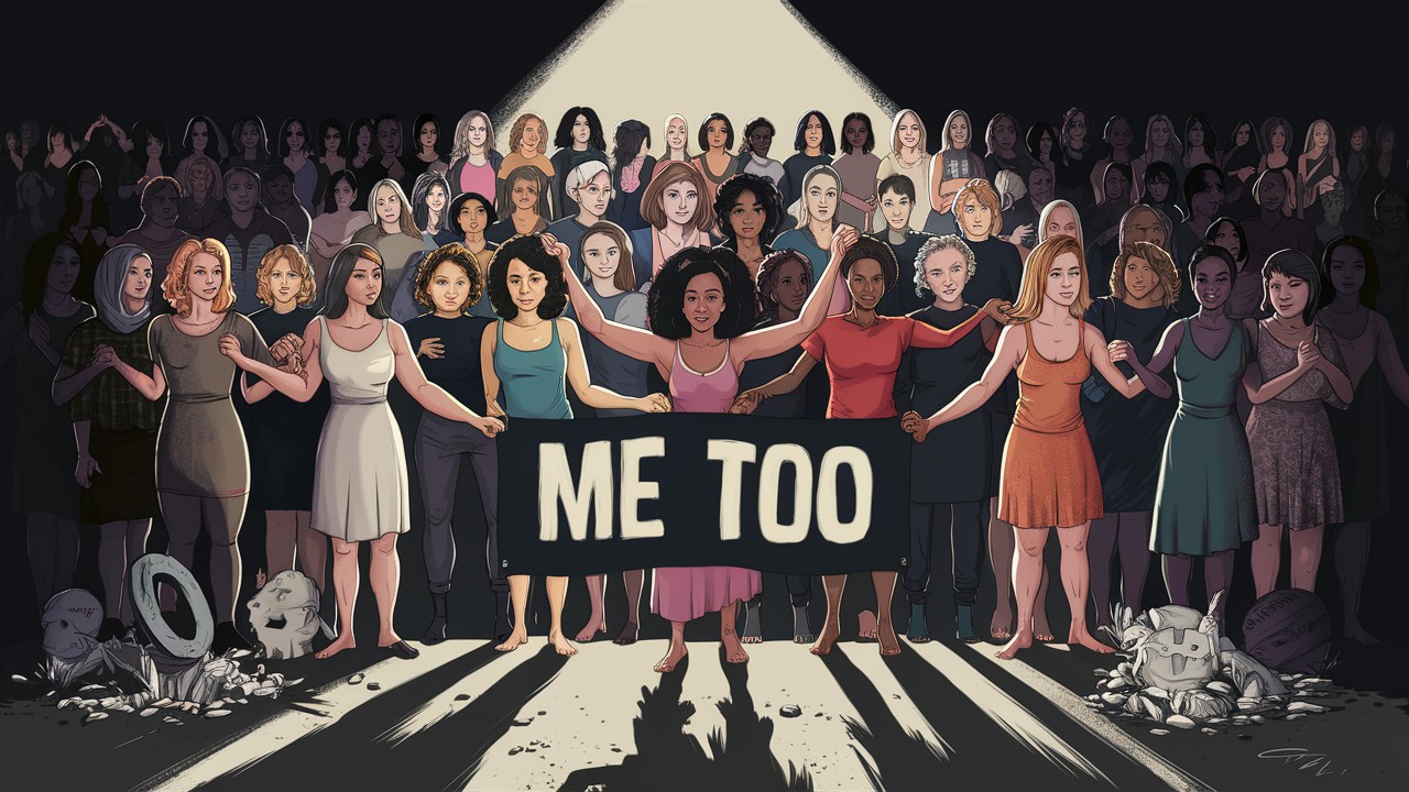 📖 #MeToo Movement (2017): A powerful social movement against sexual harassment and assault.