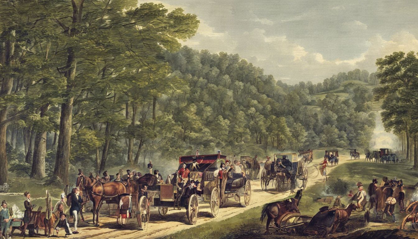 🏺 1810 - The opening of the Cumberland Road, the first major improved highway in the United States built by the federal government.