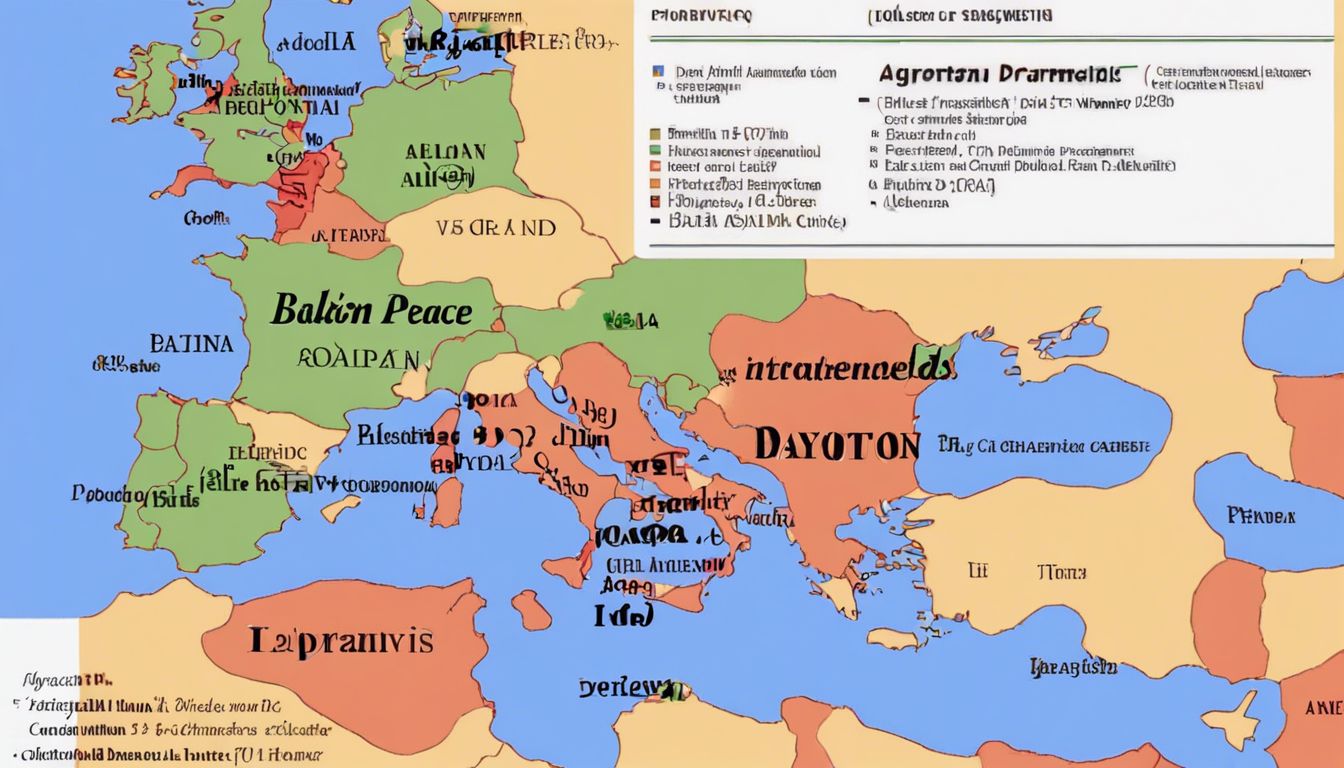 🌍 The Balkan Peace Agreements (Dayton Accords, 1995) - Ending the Bosnian War and its impact on international diplomacy.