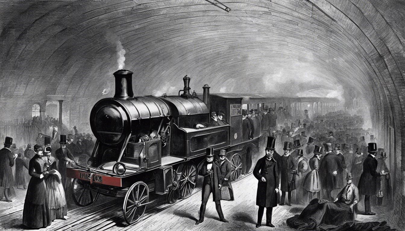 🚂 The opening of the first underground railway in London (1863)
