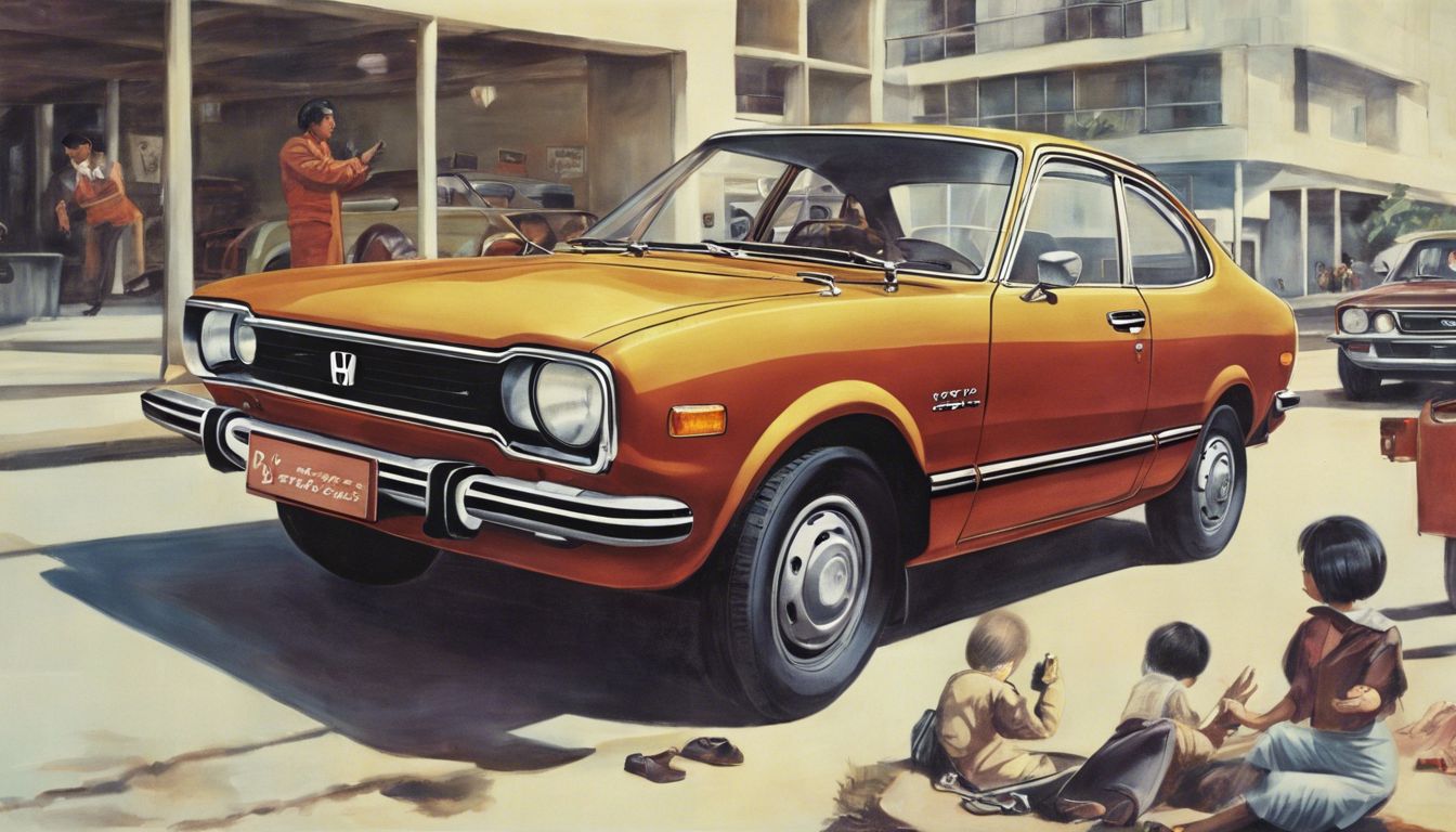 🚗 Automotive Development: The introduction of the Honda Civic, a response to the oil crisis (1972)