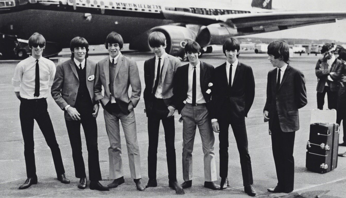 🎸 The Rolling Stones' first international tour (1964)