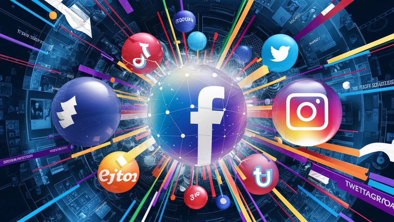 🌐 Social Media Surge: Explosion of social media platforms influencing politics, culture, and social interactions.