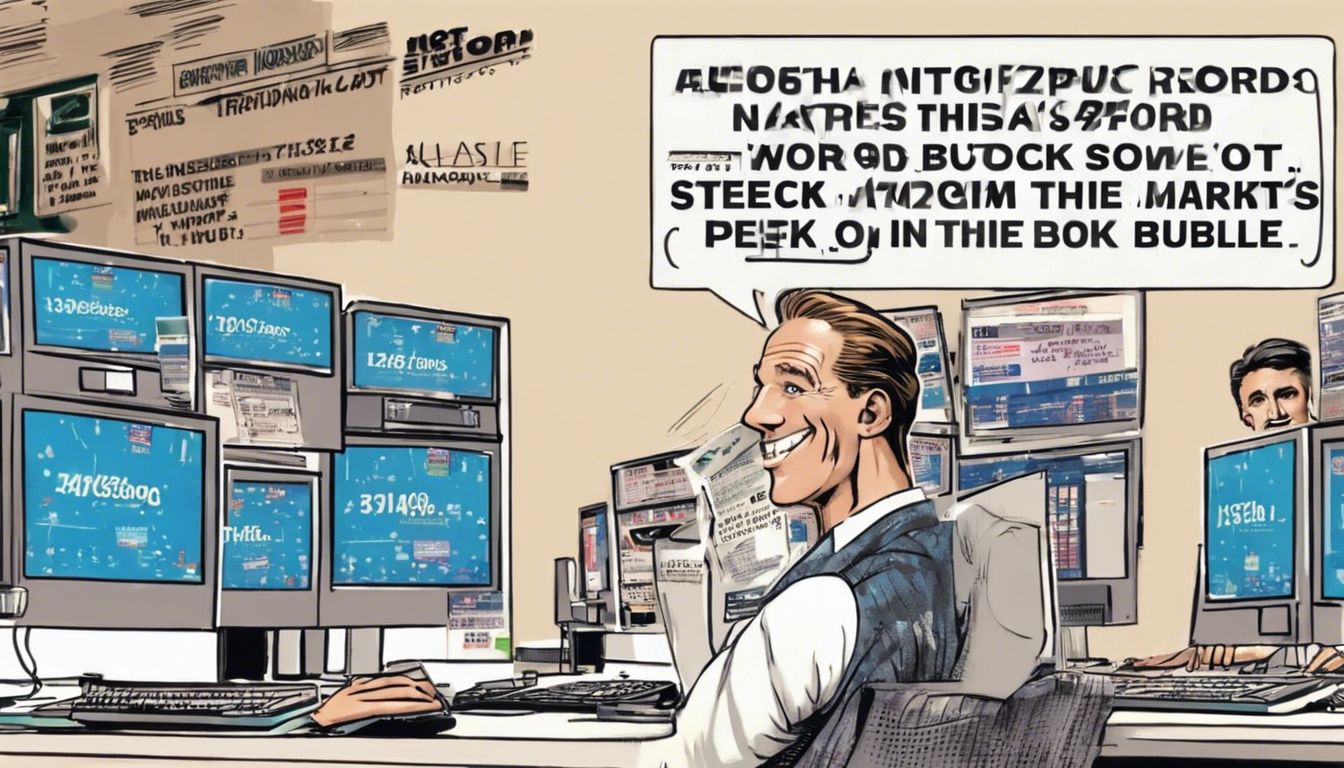 📈 NASDAQ Hits Record High Due to Tech Stocks (1999) - The peak of the dot-com bubble's impact on stock markets.