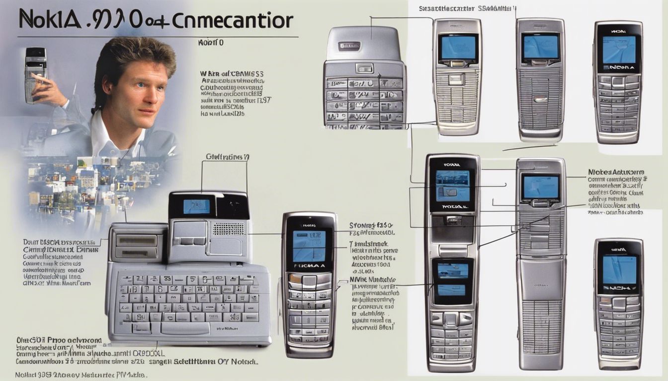 📱 Introduction of the Nokia 9000 Communicator (1996) - One of the first smartphones, blending a mobile phone and a PDA.