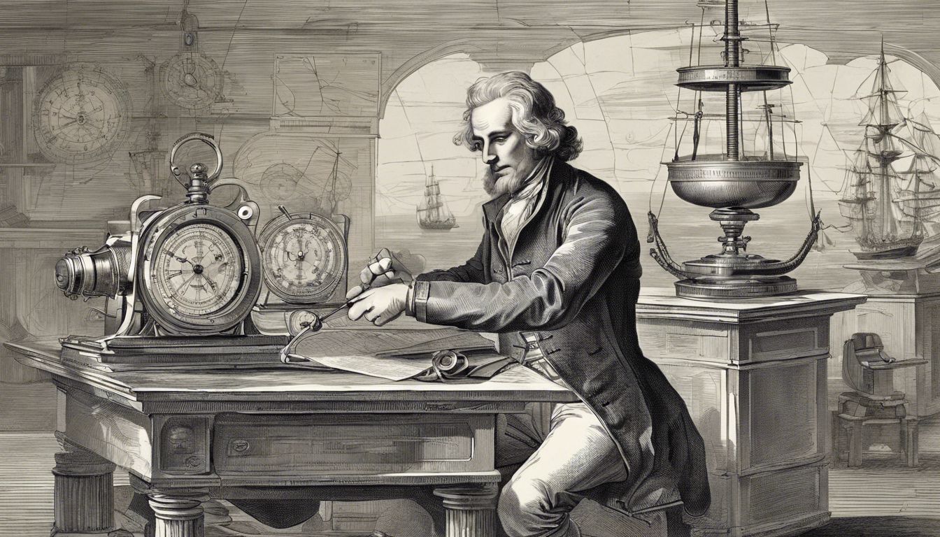 📏 1709: Measurement of Longitude at Sea Improved - John Harrison works on the marine chronometer.