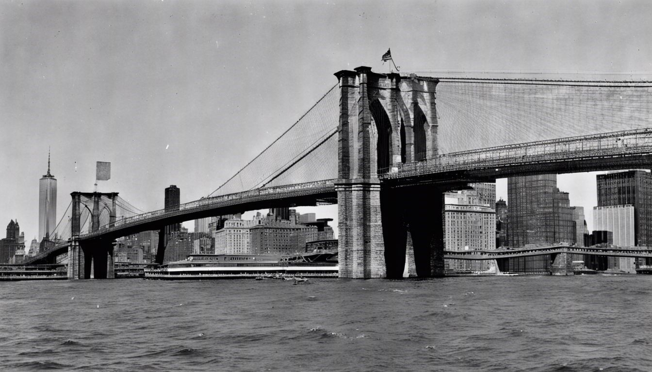🌉 The construction of the Brooklyn Bridge begins (1869)