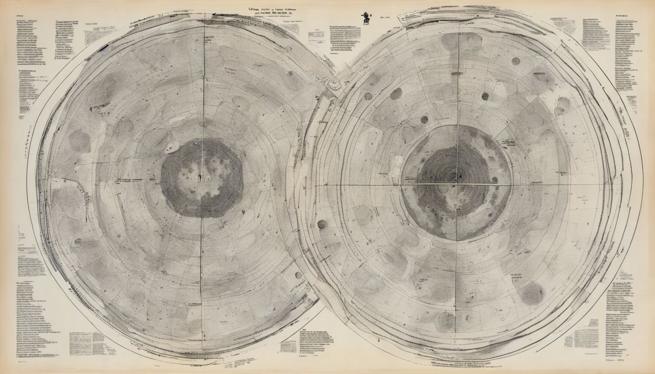 🌕 First detailed map of the moon (1967)