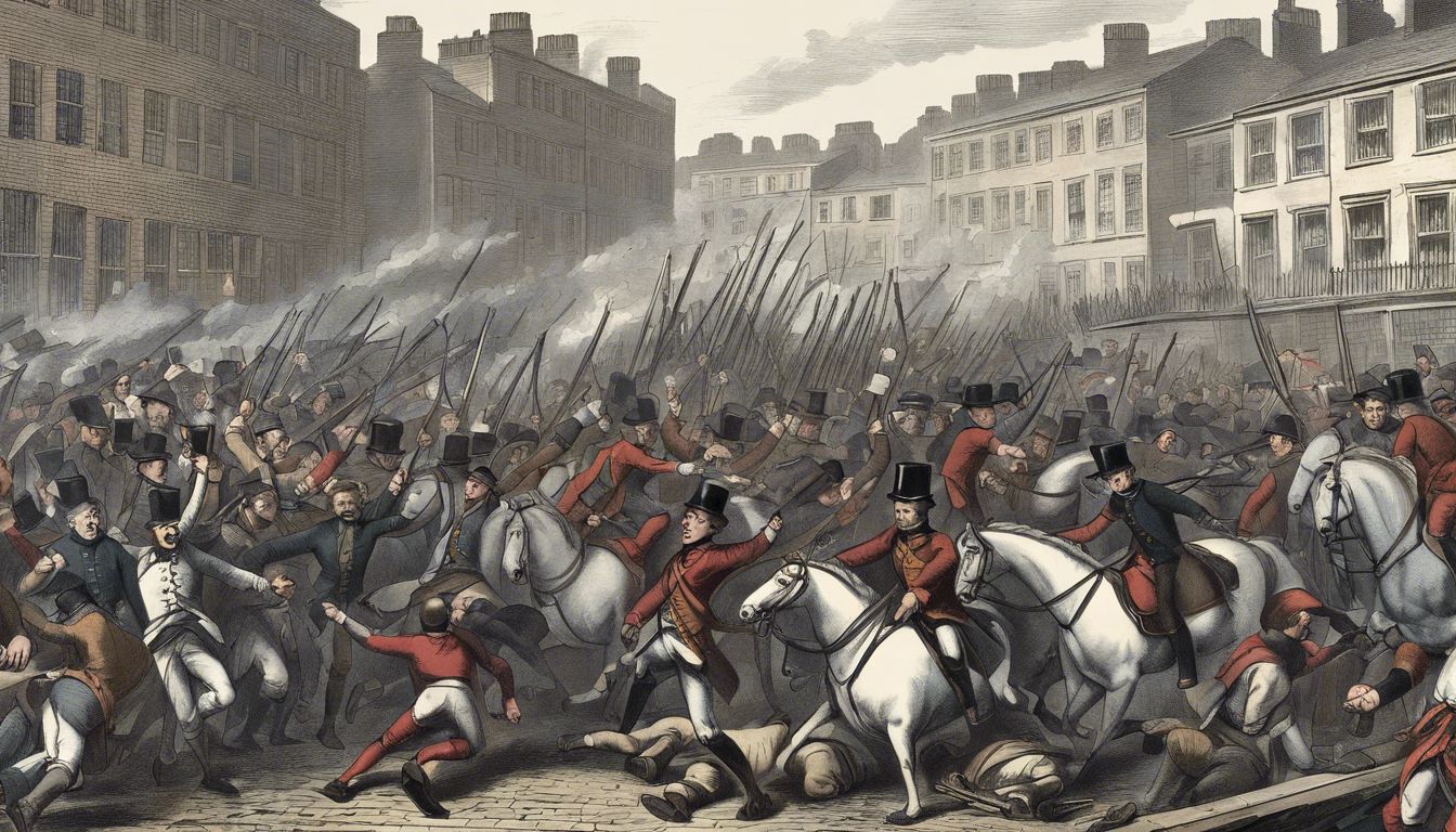 🏛️ 1819: The Peterloo Massacre in Manchester, England - A cavalry charge into a crowd of protesters demanding parliamentary reform.