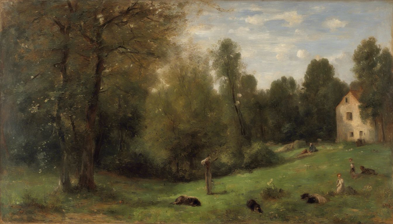 🎨 The Barbizon School's influence on modern art (prominent in the 1860s)