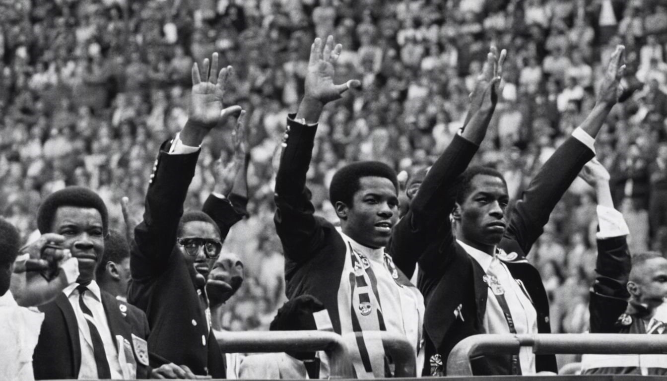 🏅 The controversial Black Power salute at the 1968 Olympics