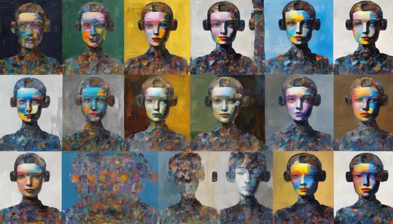 🎨 Artificial Intelligence in Art Creation: AI systems like DeepArt and GANs generating unique artworks.