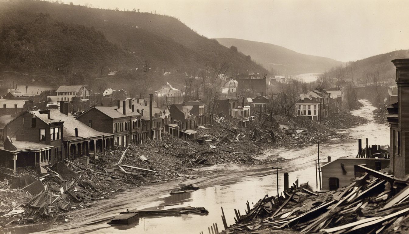 🌊 Johnstown Flood (1889): Natural disasters and their impact on urban planning and disaster management.