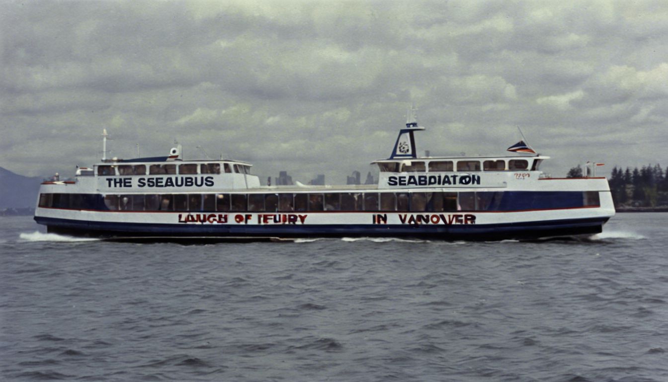 🚢 Maritime Innovation: The launch of the first SeaBus services in Vancouver, pioneering fast ferry services (1977)