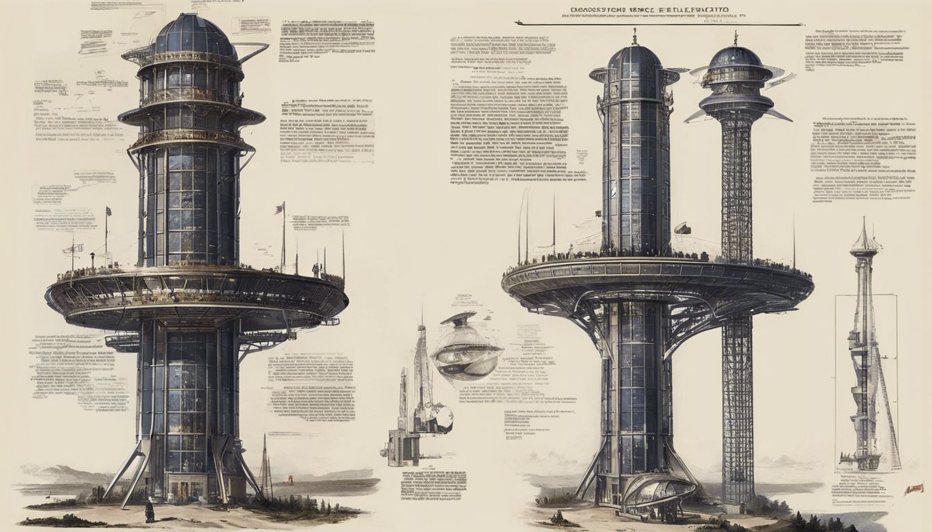 🚀 Discussion of Space Elevator Concept (1885): Early futuristic thinking and space colonization ideas.