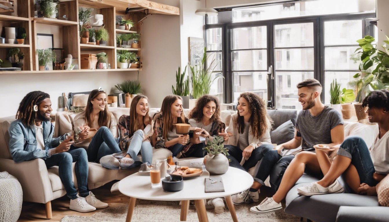 🏠 Rise of Co-living Spaces: Millennials and Gen Z embracing shared living environments in urban centers.