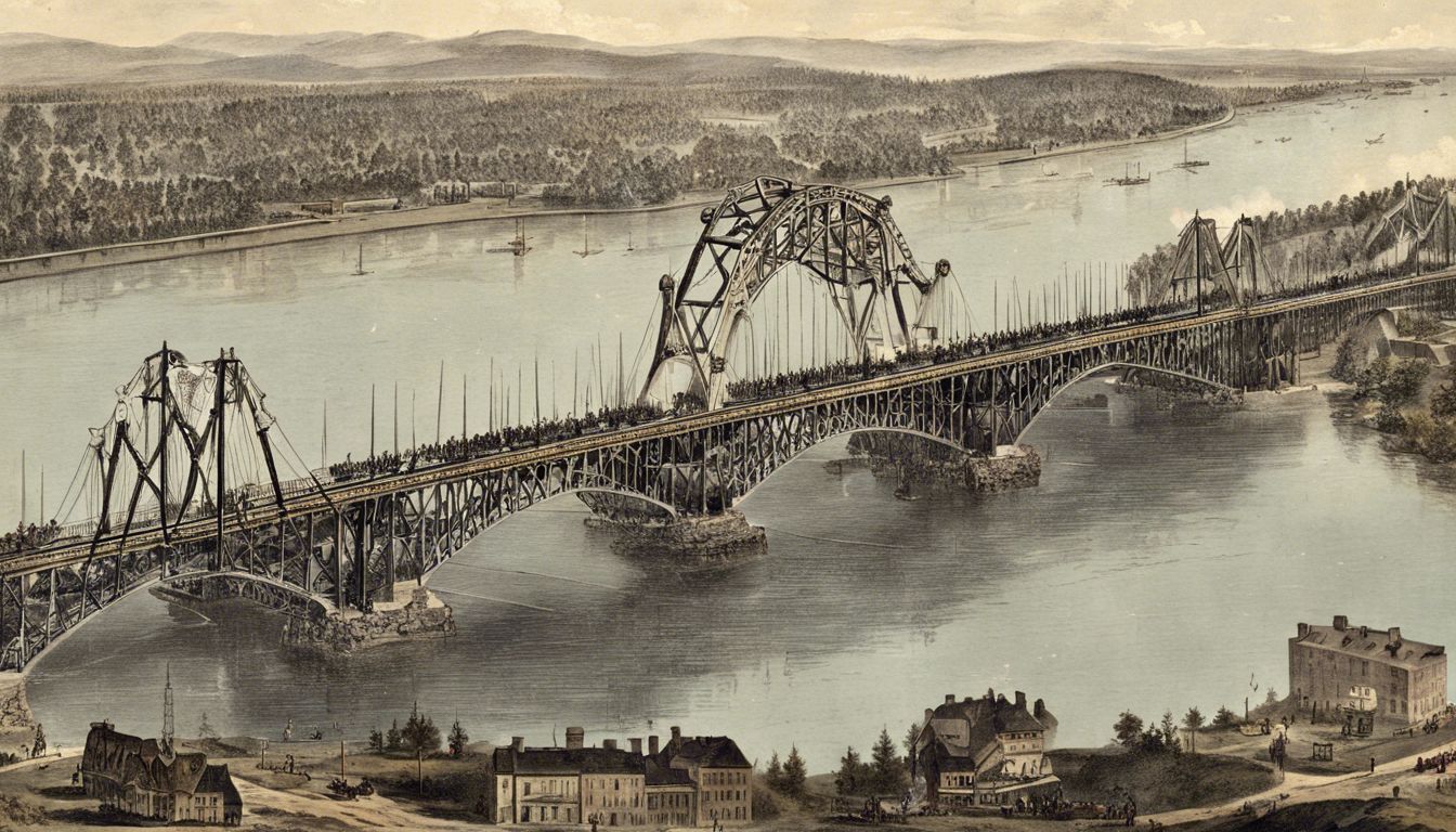 🌉 The Victoria Bridge Opening (1859): A Feat in Canadian Engineering