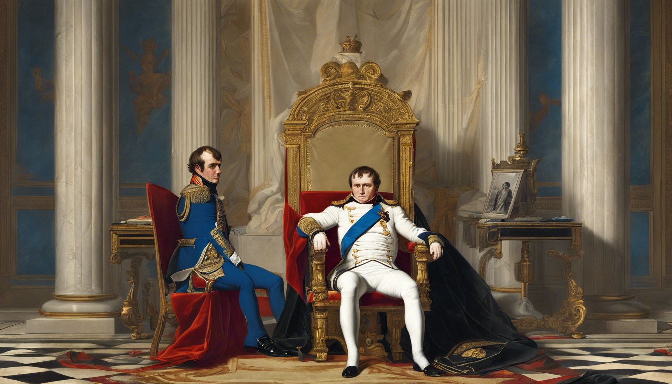 🎨 1800 - Jean Ingres completes his painting "Napoleon I on His Imperial Throne."
