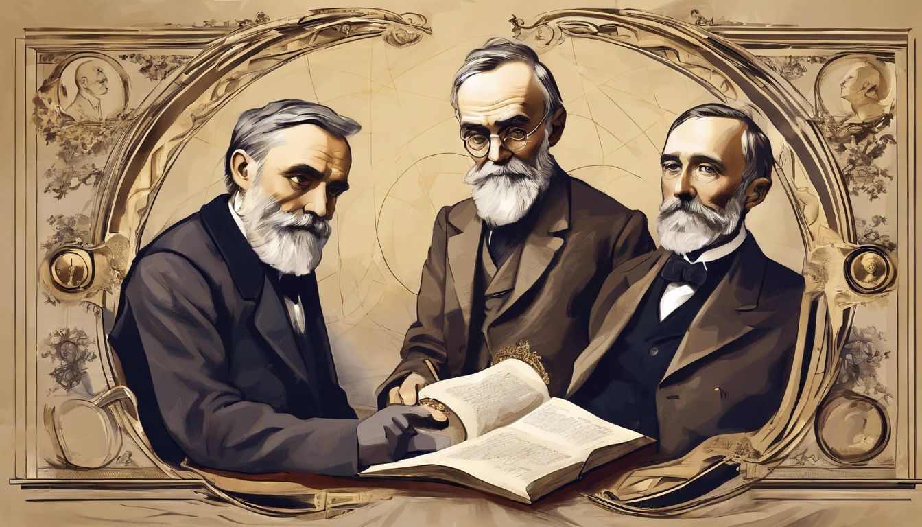 📚 The establishment of the Nobel Prizes by Alfred Nobel's will in 1895.