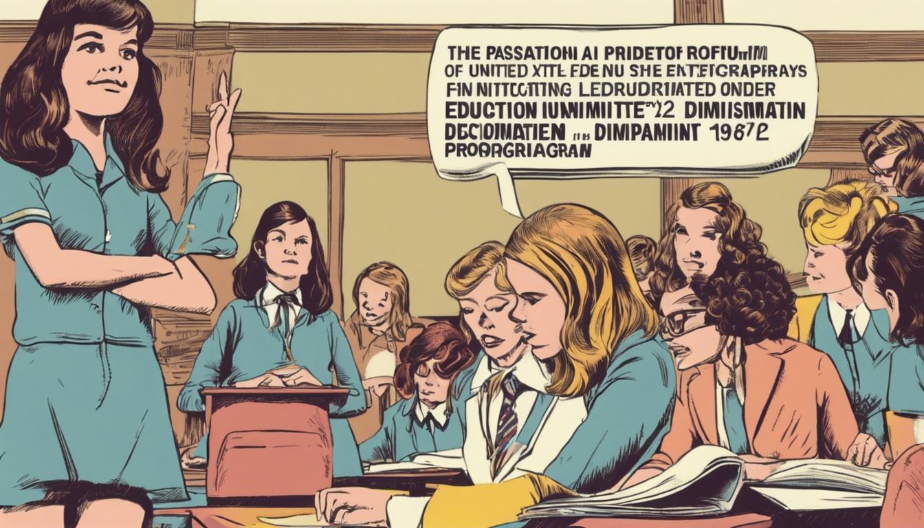 🎓 Education Reform: The passing of Title IX in the United States, prohibiting gender discrimination in federally funded education programs (1972).