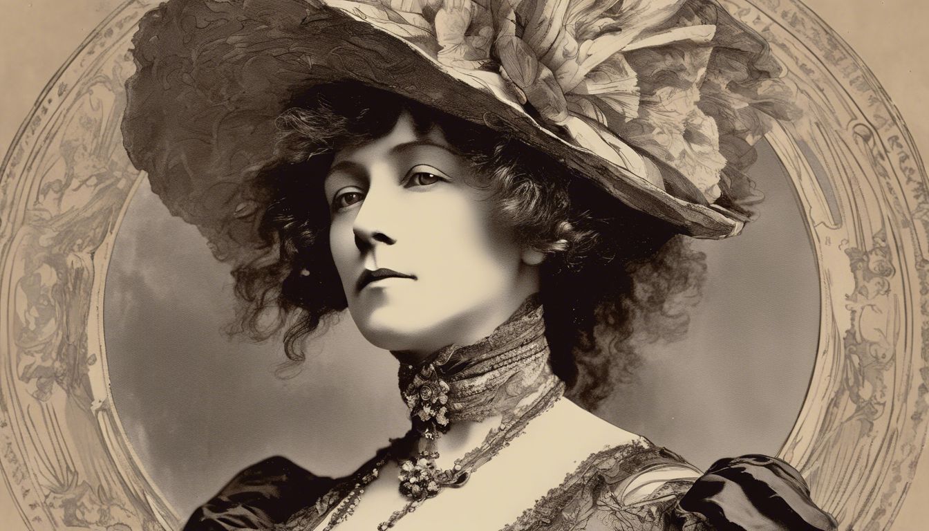 🎬 Sarah Bernhardt's American Tour (1880-81): Global celebrity culture and theater influence.